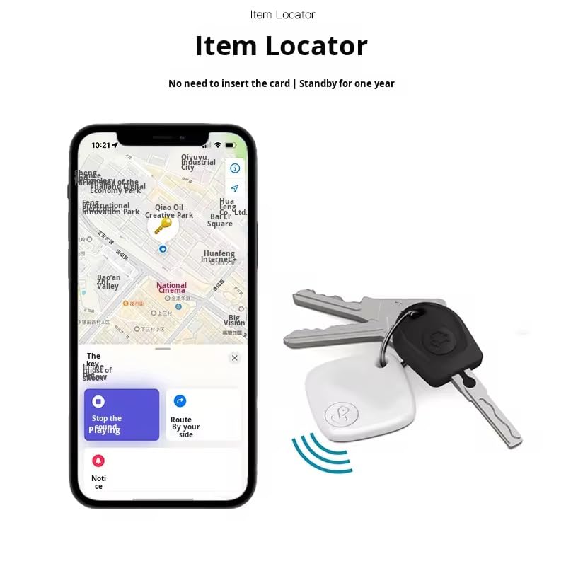 Airtmy Tag GRTSZ Item Tracker, Android & iOS