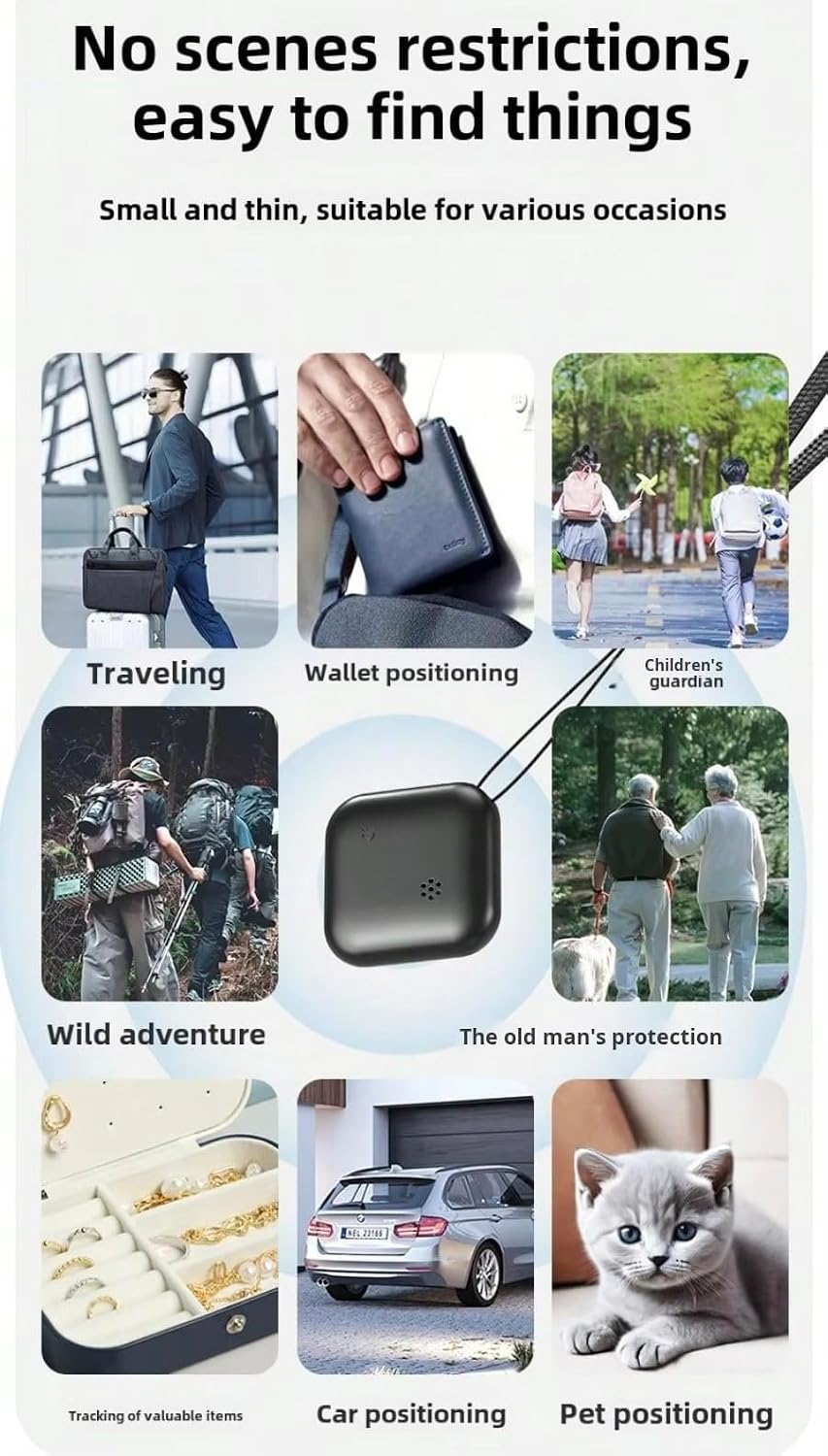 Airtmy Tag GRTSZ Item Tracker, Android & iOS
